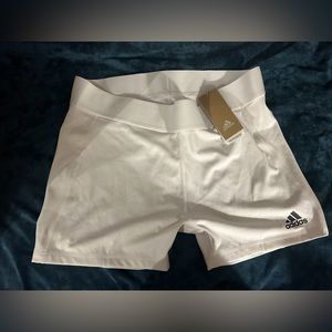Adidas sport Primegreen aeroready white shorts